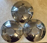 1961 Chevrolet Corvair Dog Dish Hubcaps - Set Of Part # 3783575!. Fixed Price $70.00.