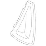 Genuine Gm Service Component Chrome Wheel Insert 20982804. Fixed Price $53.52.