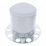 United Pacific 21213 Axle Hub Rear, Stainless, Dome, With 1.5" Nut Cover,. Fixed Price $109.52.