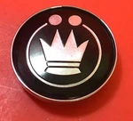 One Konig Wheel Centercap Black Finish Chrome Edge SC-080 Diameter 2 3/8" /15651. Fixed Price $24.99.