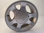 Wheel Fits 2001 Ford Mustang 15X7 6 Spoke Painted Surface Silver Finish Gr. Fixed Price $114.00.