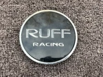 Ruff Racing Custom Wheel Black Center Cap 776C01 S1105-06-13. Fixed Price $49.99.