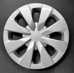 One New Wheel Cover Hubcap Fits 2020-2023 Toyota Corolla 15" Silver # 527-15S. Fixed Price $28.00.