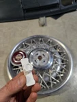 Cadillac Gm Hubcap Lock Wrench Key 15" Wire Spoke "0" Code. Fixed Price $35.00.