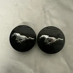 2015-2022 Ford Mustang Black Center Caps P/n FR3C-1A096-AC. Fixed Price $15.00.