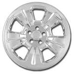 Chrome Skins Covers 5 Spoke Hub Caps 2003-07 Forester 16" Steel. Fixed Price $67.99.
