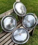 1967-1978 Cadillac Eldorado Wheel Covers Hubcaps *set Of 4* Good Condition. Fixed Price $539.95.
