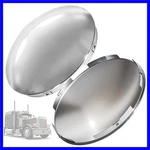 8 Inch Chrome Truck Hub Caps 2 Pack Baby Moon Style Rear Axle Covers Compatib.... Fixed Price $40.49.