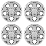 4 New 17" Chrome Wheel Covers Full Hubcaps 5 Spoke 2010 11 2012 Ford Fusion. Fixed Price $90.00.