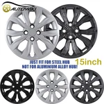 4 Pack 15" Bolt-on Steel Hubcaps For 2018-2022 Hyundai Accent Sedan Wheel Cover. Fixed Price $44.99.