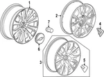 Genuine Gm Wheel Alloy Insert 84786054. Fixed Price $17.19.