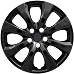 One Single 2020-2026 Toyota Corolla Style # 542-16BLK 16" Gloss Black Hubcap. Fixed Price $19.99.