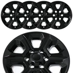 Fit 2014-2024 Toyota Runner SR5 17" Black Wheel Skins Hub Caps Full Rim Covers. Fixed Price $109.99.