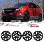 Hubcaps Set Of Wheel Covers For 2018-2021 Chevy Equinox Black OEM#84450624. Fixed Price $80.99.