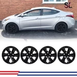 For 2011-2016 Hyundai Elantra Sedan 15" Wheel Covers Hubcaps Bolt-on 4PCS Black. Fixed Price $46.99.
