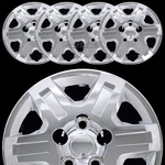 4 Fits Caravan Journey 2008-16 Chrome 16" Bolt On Hub Caps Rim Full Wheel Covers. Fixed Price $67.99.