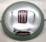 2014 - 2019 Fiat 500 "1957 Edition" Green/chrome Oem Center Cap P/n 5RS86TRMAA. Fixed Price $139.99.