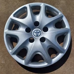 Toyota Solara Hubcap 2002-2003 Fits 15 " Wheels 42621 AA110, 61113 Repainted. Fixed Price $29.95.