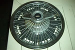 Vintage 65 Olds Wire Wheelcover W/2 Bar Spinner, Used 442 & Full Size. Fixed Price $33.12.