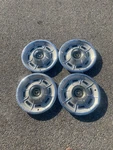 Genuine 1973 To 1977 Ford Maverick 14 Inch Deluxe Hubcaps Wheel Covers Set. Fixed Price $39.60.