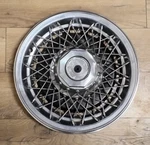 Buick: 1980, 1981, 1982, 1983 - 1990 (rwd), 15 Inch Factory Wire Hubcap, #3. Fixed Price $70.00.