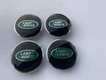 Land Rover 62MM Black Wheel Center Caps With Green Emblem #4. Fixed Price $18.99.
