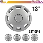 4X 13" Wheel Hub Caps Silver For R13 Tires Rim All Makes Models Cover Kit. Fixed Price $32.11.