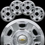 4 Chrome 2015-2020 Chevy Colorado 16" Wheel Skins Hub Caps Full Covers Steel Rim. Fixed Price $84.99.