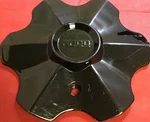 One Used Radd Wheels CAP747L188 LG0504-05 Alloy Gloss Black Center /12023. Fixed Price $17.00.