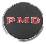 New & 3/4" Diameter Black Pmd Wheel Emblem For 70-72 Gto Firebird 8202. Fixed Price $44.99.