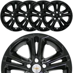 4 For Chevrolet Cruze Lt 2016-18 Black 16" Wheel Skins Hub Caps Full Rim Covers. Fixed Price $94.99.