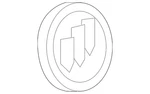 Genuine Gm Button Style Center Cap With Tri-shield Logo 09595328. Fixed Price $30.84.