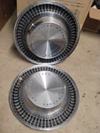 1970-73 American Motors Ambassador Matador 14" Hubcaps Wheel Covers Set Of 2 Oem. Fixed Price $48.50.