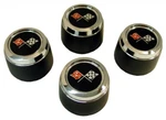1976 - 1979 Corvette Cap Set Center Factory Aluminum Wheel W/ Emblem Plastic. Fixed Price $103.95.