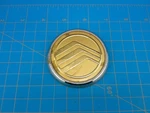 Mercury Oem Gold Center Hubcap Trim Ring E669-BC303-E Vintage Wheel Cover. Fixed Price $21.99.