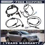 4X For Nissan Murano 09-12 Abs Wheel Speed Sensor Front Rear Right & Left Awd. Fixed Price $39.19.