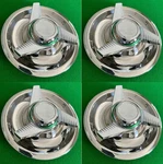 New 4PSC.CHEVY Gm 3 Bar Spinners Rally Wheel Center Hub Cap Rim 5 Lug Nut Covers. Fixed Price $59.99.