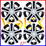 Pack 17" Wheel Covers Full Rim Snap On Hub Caps For 2013-2018 Toyota RAV4. Fixed Price $56.99.