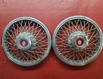 1983-1986 Oldsmobile Ciera 14" Wire Spoke Hubcap Wheel Cover Pair 4096 22515625. Fixed Price $81.25.