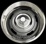 4 Chevy Gm Rally Wheel Disc Brake Center Hub Caps And 15" Trim Rings Beauty Rims. Fixed Price $179.99.