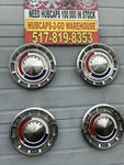 1962-63 Ford Falcon Futura Red White Blue Full Hubcaps 13 Set 4 Used Oem. Fixed Price $175.00.