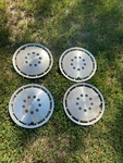 1980S Dodge Aries Hubcaps Set Of 4 Wheel Cover 13" Omni Plymouth. Fixed Price $63.75.