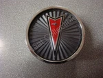 Nos Oem Pontiac Medallion Center Cap Wire Hub Grey 2 5/16" Size. Fixed Price $19.99.