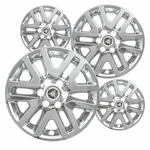Set Of Chrome 16" Impostor Wheel Skins For 14-21 Nissan Frontier Rim Covers. Fixed Price $107.95.
