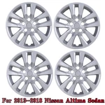 16" Set Of 4 Hubcaps For 2013-2018 Nissan Altima Sedan Wheel Rims Cover Snap On. Fixed Price $47.99.