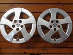 Pair Of (2) New 15" Inch Toyota Prius 2010 2011 Hubcaps Wheel Covers 61156. Fixed Price $47.95.