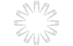 Genuine Ford Wheel Cover CM5Z-1130-A. Fixed Price $42.92.