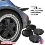 71MM Porsche Fuchs Wheels Compatible Blank Center Caps (set Of 4). Fixed Price $45.99.
