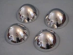 Set Of 4 Chrome Bullets For Hubcaps Center Custom Rat Rod. Fixed Price $20.00.
