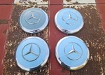 Set Of 4 Original Blue Paint Mercedes Benz Pagoda 1970S 1980S. Fixed Price $229.00.